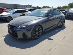 Salvage cars for sale at Wilmer, TX auction: 2024 Lexus IS 350 F Sport Design