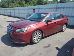 Subaru Legacy 2.5i Premium Vehiculos salvage en venta: 2017 Subaru Legacy 2.5I Premium