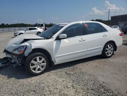 Salvage cars for sale at Fredericksburg, VA auction: 2005 Honda Accord EX