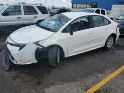 Salvage cars for sale at Woodhaven, MI auction: 2024 Toyota Corolla LE