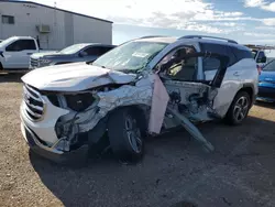 Salvage cars for sale at Tucson, AZ auction: 2021 GMC Terrain SLT