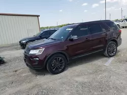 Salvage cars for sale at Temple, TX auction: 2019 Ford Explorer XLT