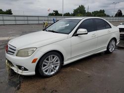 Salvage cars for sale at Littleton, CO auction: 2008 Mercedes-Benz C300