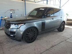 Salvage cars for sale at Phoenix, AZ auction: 2016 Land Rover Range Rover Supercharged