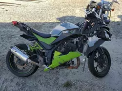 Salvage motorcycles for sale at Spartanburg, SC auction: 2015 Kawasaki EX300 A