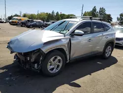 Salvage cars for sale at Denver, CO auction: 2022 Hyundai Tucson SEL