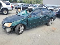 Honda salvage cars for sale: 2001 Honda Civic LX