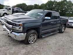 Salvage cars for sale at North Billerica, MA auction: 2018 Chevrolet Silverado K1500 LTZ