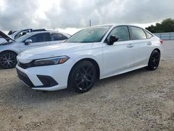 Salvage cars for sale at Arcadia, FL auction: 2022 Honda Civic Sport