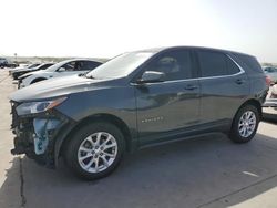 Salvage cars for sale at Grand Prairie, TX auction: 2018 Chevrolet Equinox LT