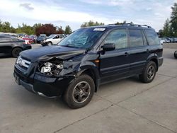 Salvage cars for sale at Woodburn, OR auction: 2006 Honda Pilot EX