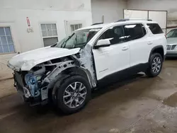 Salvage cars for sale at Davison, MI auction: 2021 GMC Acadia SLT