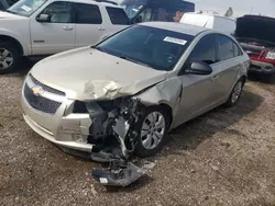 Chevrolet salvage cars for sale: 2012 Chevrolet Cruze LS