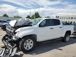 Chevrolet salvage cars for sale: 2021 Chevrolet Colorado