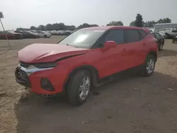 Salvage cars for sale at Davison, MI auction: 2020 Chevrolet Blazer 2LT