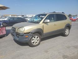 Salvage cars for sale from Copart Grand Prairie, TX: 2005 Hyundai Tucson GLS