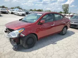 Salvage cars for sale at Kansas City, KS auction: 2019 Nissan Versa S