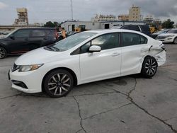 Honda Civic EXL salvage cars for sale: 2015 Honda Civic EXL