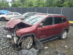 Jeep salvage cars for sale: 2020 Jeep Cherokee Latitude