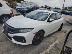 Salvage cars for sale at Bridgeton, MO auction: 2017 Honda Civic Sport