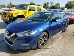 Salvage cars for sale at Bridgeton, MO auction: 2016 Nissan Maxima 3.5S