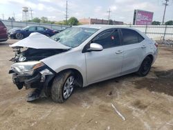 Toyota salvage cars for sale: 2015 Toyota Corolla L