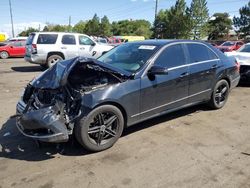 Salvage cars for sale at Denver, CO auction: 2011 Mercedes-Benz E 350 4matic