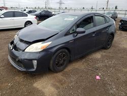 Salvage cars for sale at Elgin, IL auction: 2014 Toyota Prius