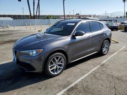 Salvage cars for sale at Van Nuys, CA auction: 2019 Alfa Romeo Stelvio TI