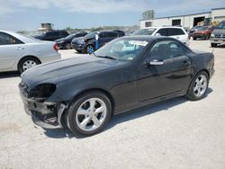 Salvage cars for sale at Kansas City, KS auction: 2001 Mercedes-Benz SLK 320