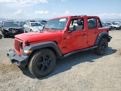 Jeep salvage cars for sale: 2021 Jeep Wrangler Unlimited Sport