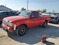 Salvage cars for sale at Pekin, IL auction: 2007 Ford Ranger