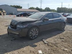 Acura salvage cars for sale: 2016 Acura TLX Tech