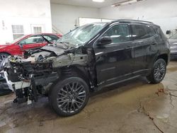 Salvage cars for sale at Davison, MI auction: 2022 Jeep Compass Limited