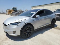 Salvage cars for sale at Haslet, TX auction: 2016 Tesla Model X