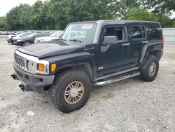 Salvage cars for sale at North Billerica, MA auction: 2007 Hummer H3