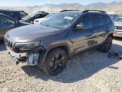 Jeep salvage cars for sale: 2019 Jeep Cherokee Latitude Plus