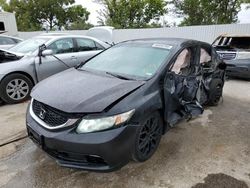 Salvage cars for sale at Bridgeton, MO auction: 2013 Honda Civic EX