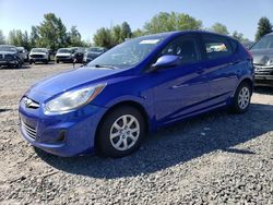 Salvage cars for sale at Portland, OR auction: 2012 Hyundai Accent GLS