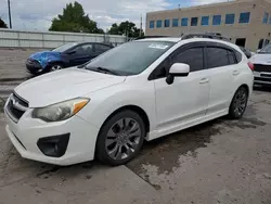 Salvage cars for sale from Copart Littleton, CO: 2013 Subaru Impreza Sport Limited