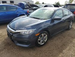 Honda salvage cars for sale: 2018 Honda Civic LX