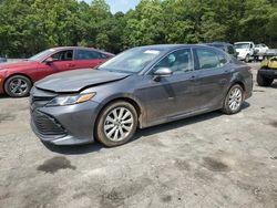 Toyota salvage cars for sale: 2018 Toyota Camry L