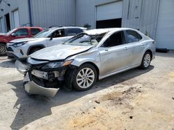 Salvage cars for sale at Savannah, GA auction: 2021 Toyota Camry LE