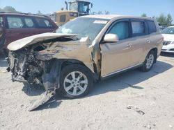 Salvage cars for sale at Duryea, PA auction: 2013 Toyota Highlander Base