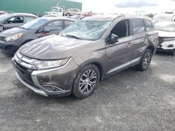 Salvage cars for sale at Montreal Est, QC auction: 2017 Mitsubishi Outlander ES