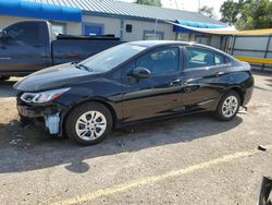 Salvage cars for sale at Wichita, KS auction: 2019 Chevrolet Cruze LS