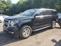 Salvage cars for sale at Austell, GA auction: 2017 Chevrolet Suburban C1500 LT