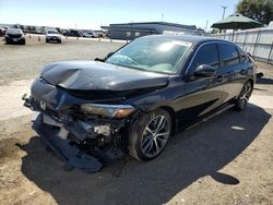 Salvage cars for sale at San Diego, CA auction: 2024 Honda Civic Touring