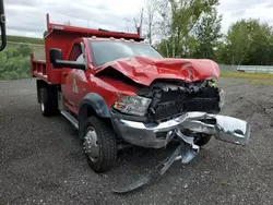 Salvage trucks for sale at Marlboro, NY auction: 2015 Dodge RAM 5500