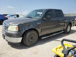 Salvage cars for sale from Copart San Antonio, TX: 2008 Ford F150 Supercrew